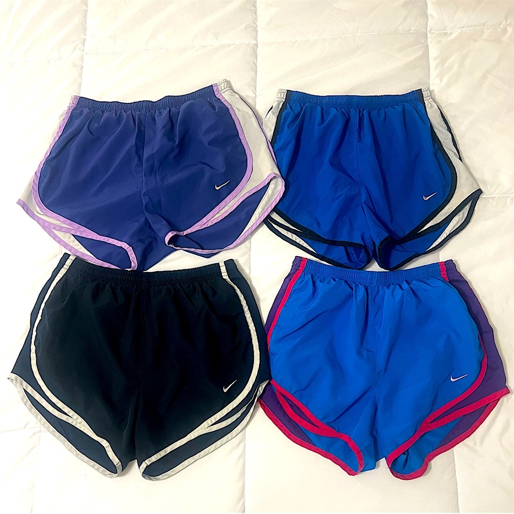 Nike Dri-fit Tempo Running Shorts (4 pairs, size small)